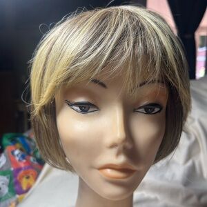 Textured Fringe Bob wig